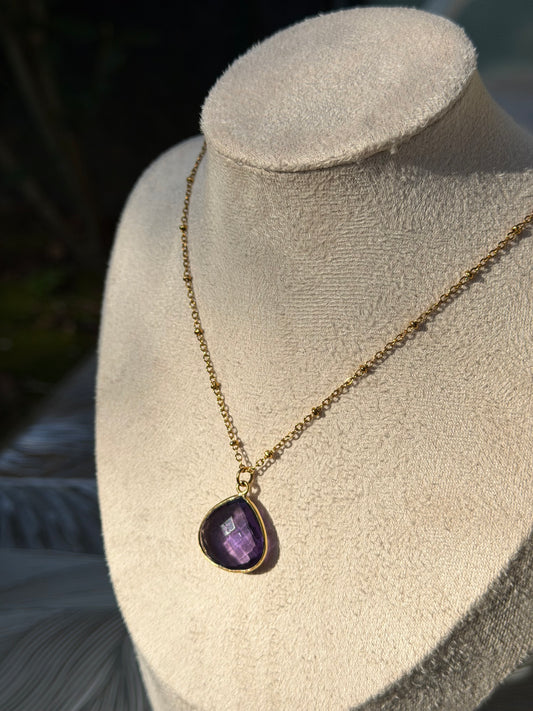 COLLIER JULYA DORÉ AMÉTHYSTE