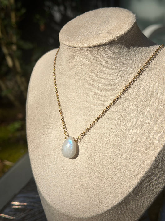 COLLIER HONORA PIERRE DE LUNE
