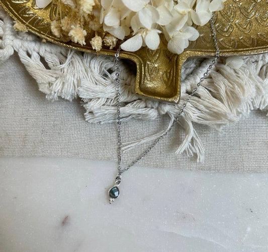 COLLIER ALISON (LABRADORITE)