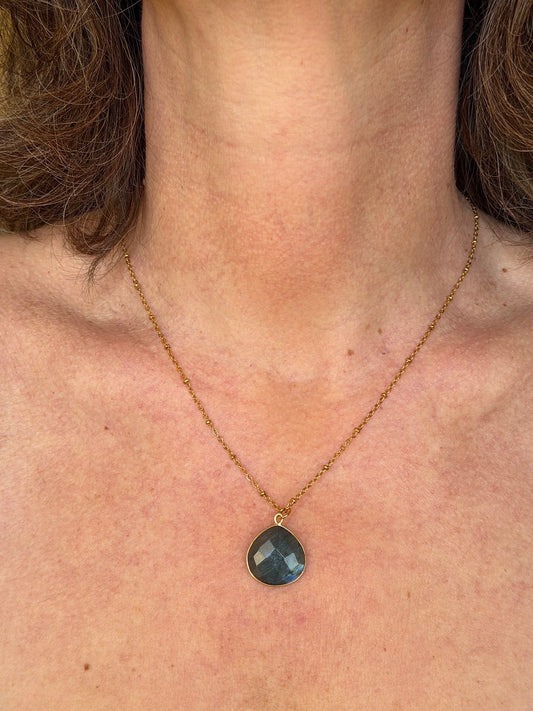 COLLIER JULYA DORÉ LABRADORITE
